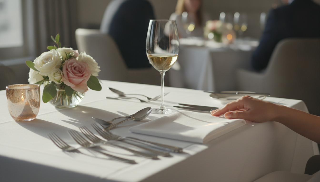Mastering Quiet Confidence During Upscale Restaurant Dining